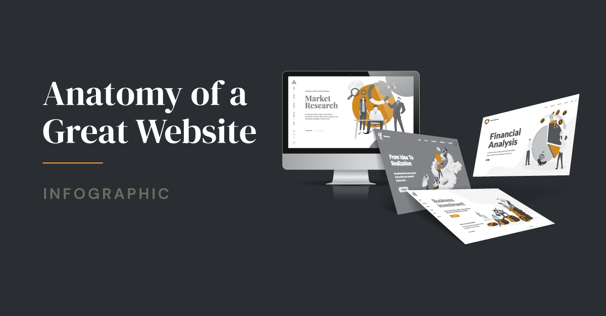 Anatomy of a Great Website | Infographic